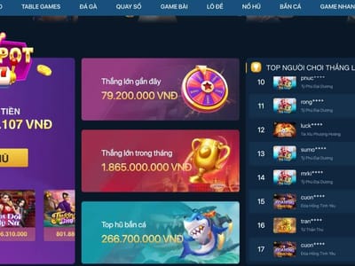Jackpot Winner Display